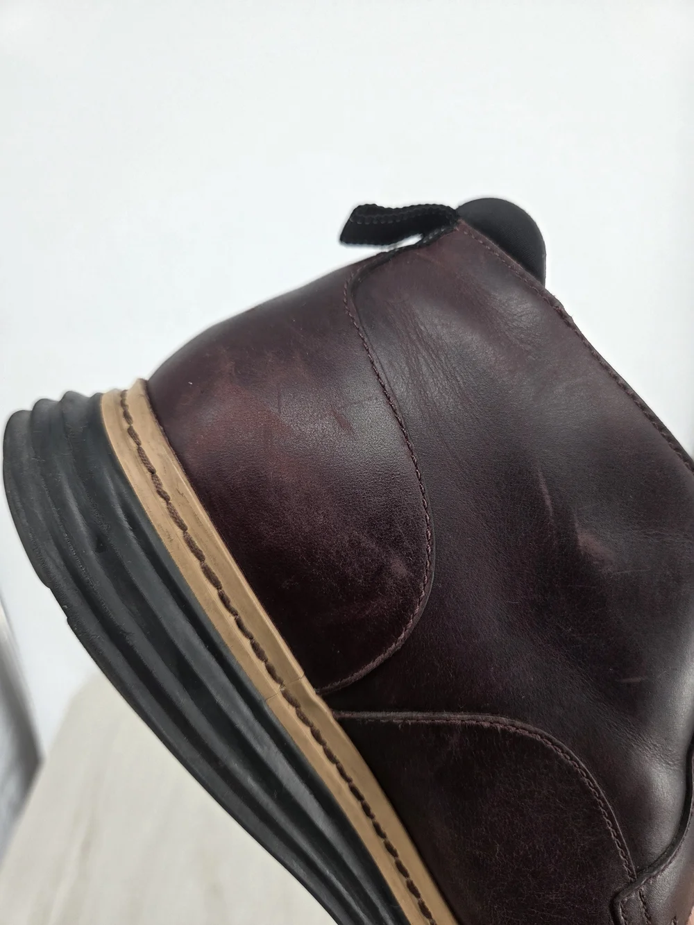 Cole Haan Men's Brown Leather Chukka Boots Size 10.5